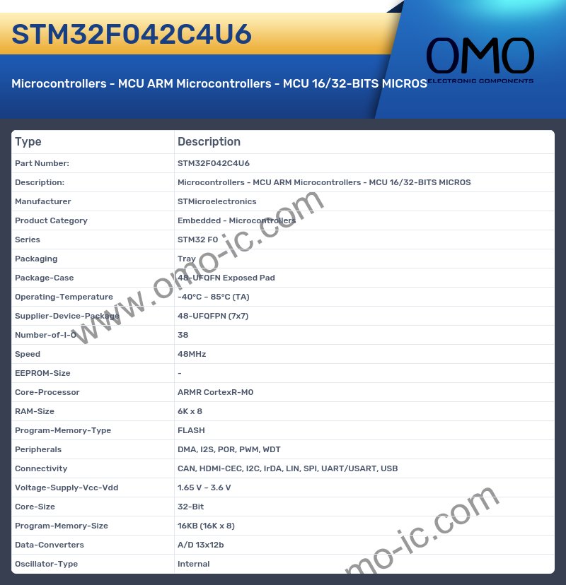 STM32F042C4U6