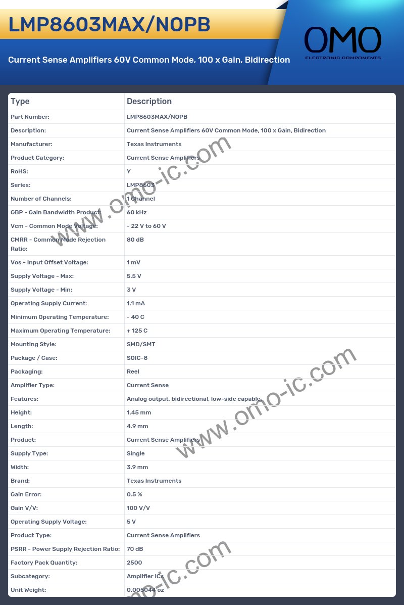LMP8603MAX/NOPB