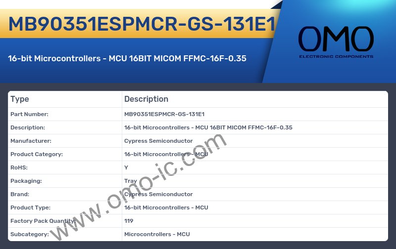 MB90351ESPMCR-GS-131E1
