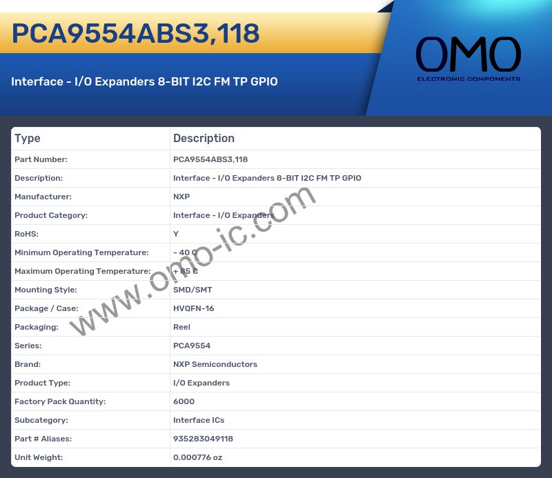 PCA9554ABS3,118