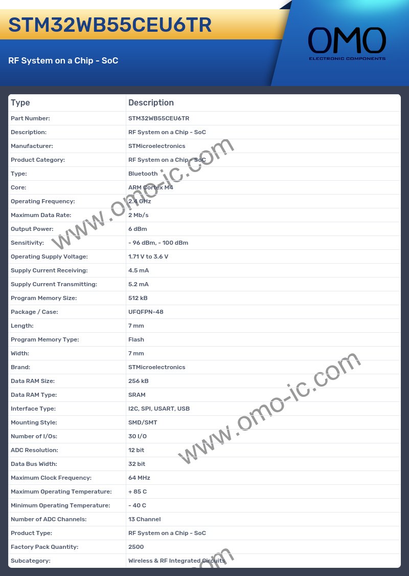 STM32WB55CEU6TR