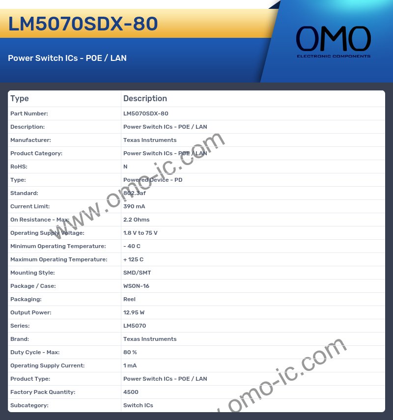 LM5070SDX-80