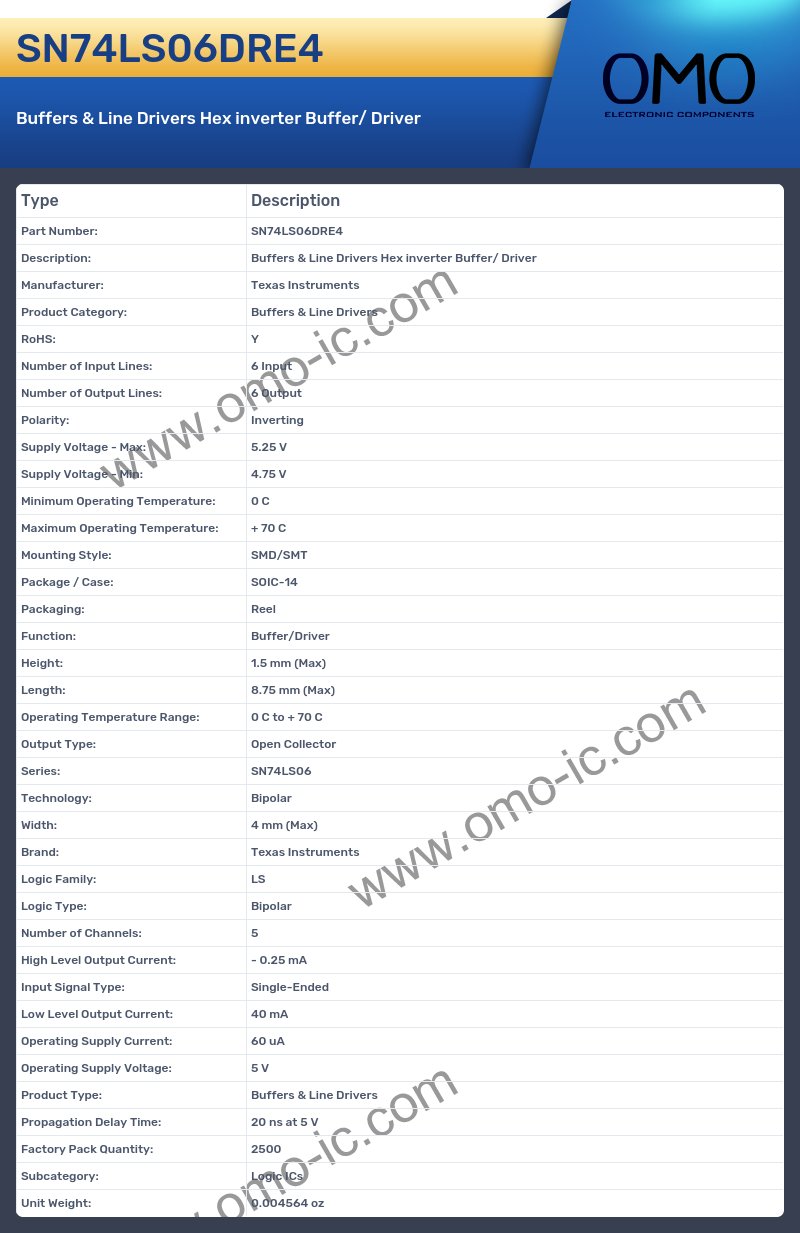 SN74LS06DRE4