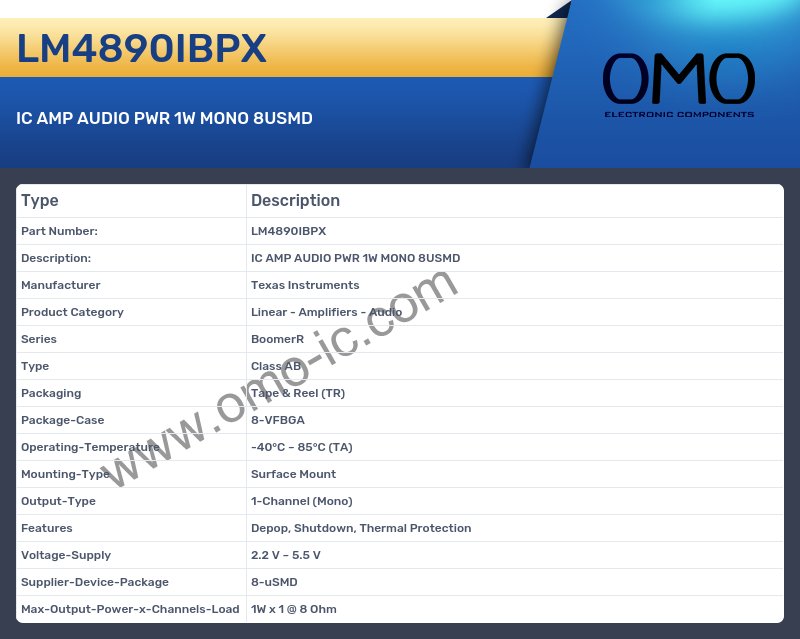 LM4890IBPX