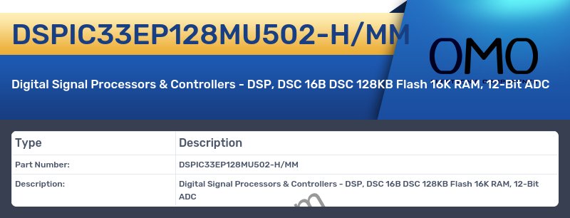 DSPIC33EP128MU502-H/MM