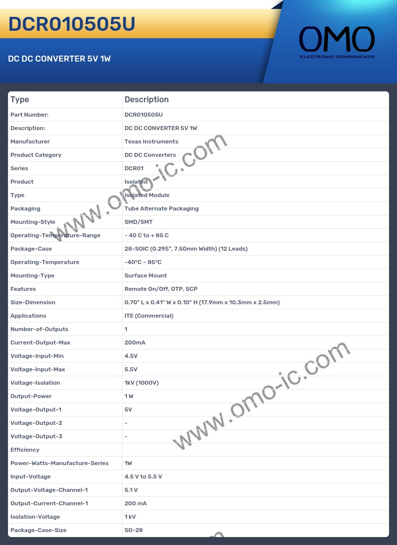 DCR010505U