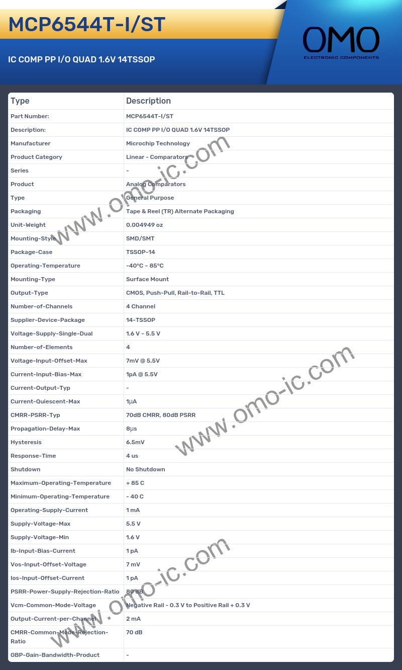 MCP6544T-I/ST