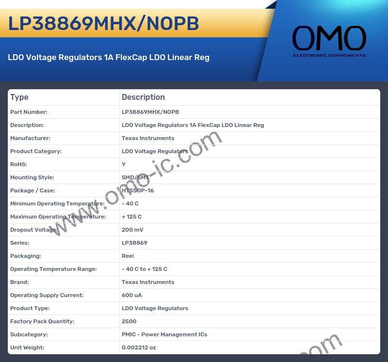 LP38869MHX/NOPB