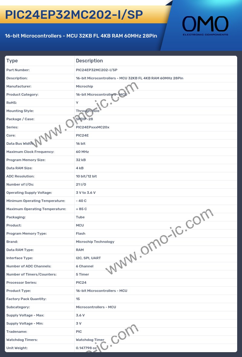 PIC24EP32MC202-I/SP