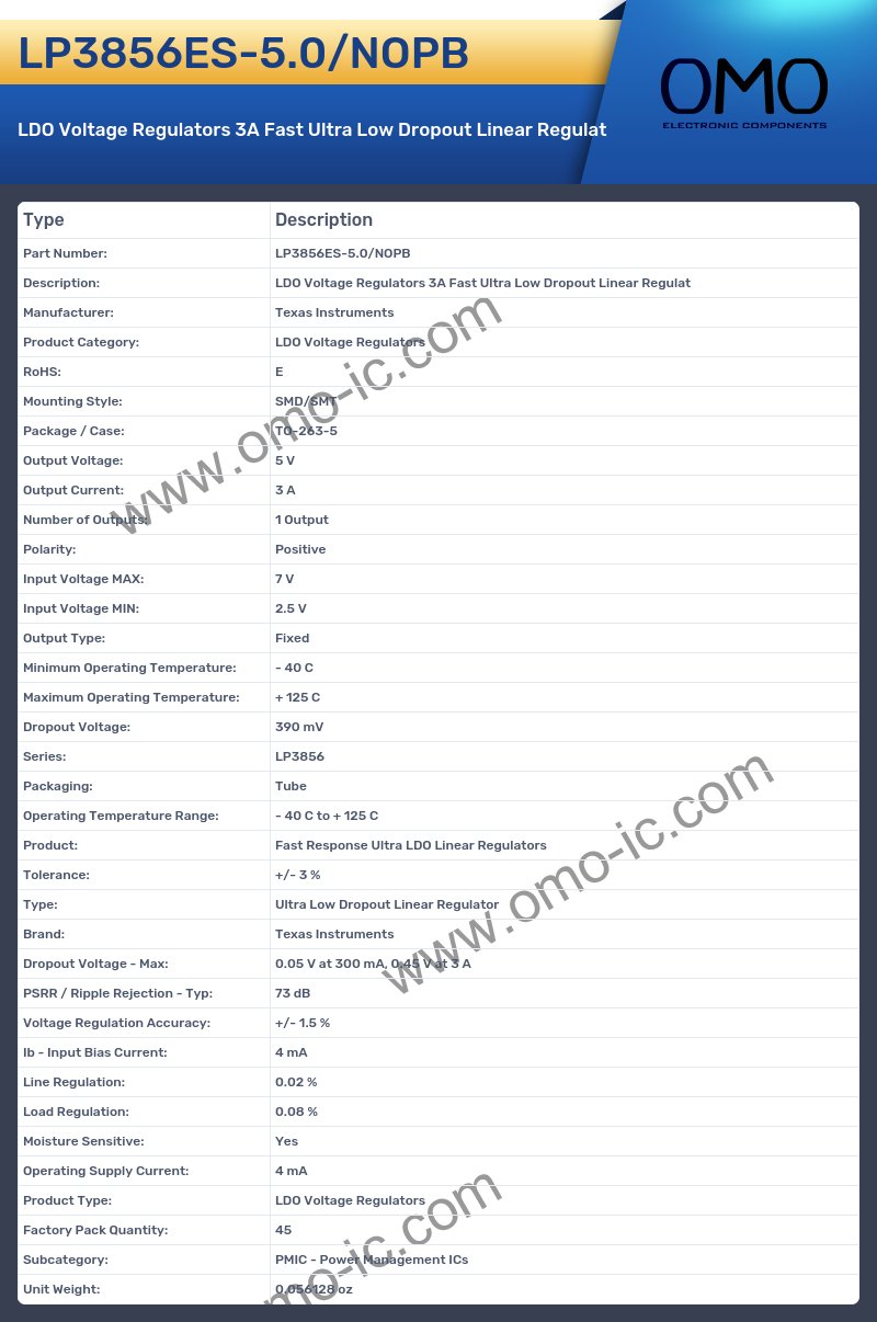LP3856ES-5.0/NOPB
