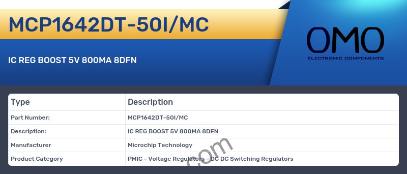 MCP1642DT-50I/MC