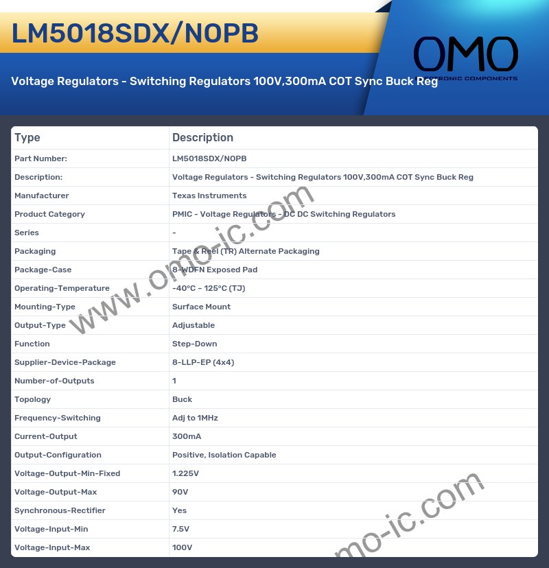 LM5018SDX/NOPB