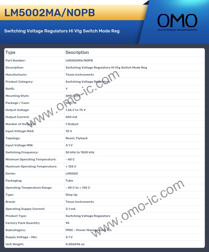 LM5002MA/NOPB