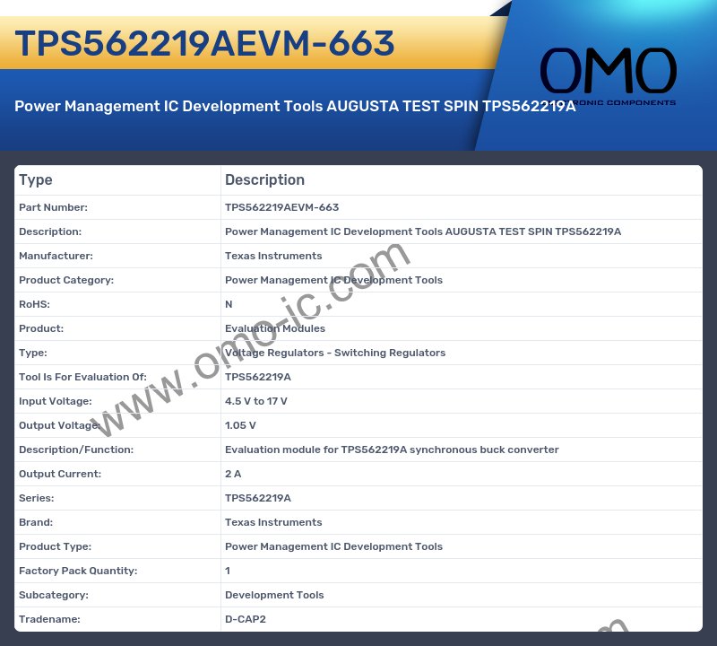 TPS562219AEVM-663