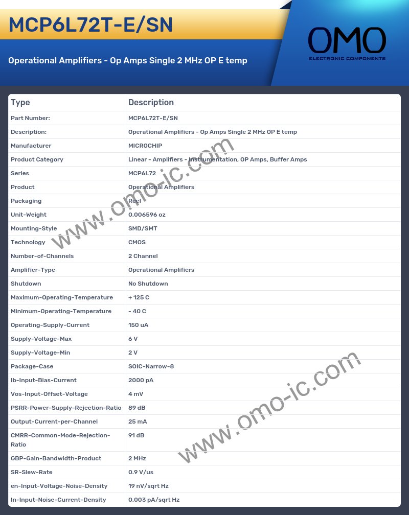 MCP6L72T-E/SN