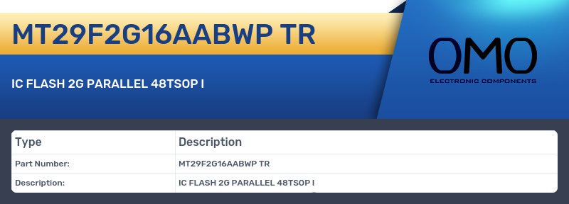 MT29F2G16AABWP TR