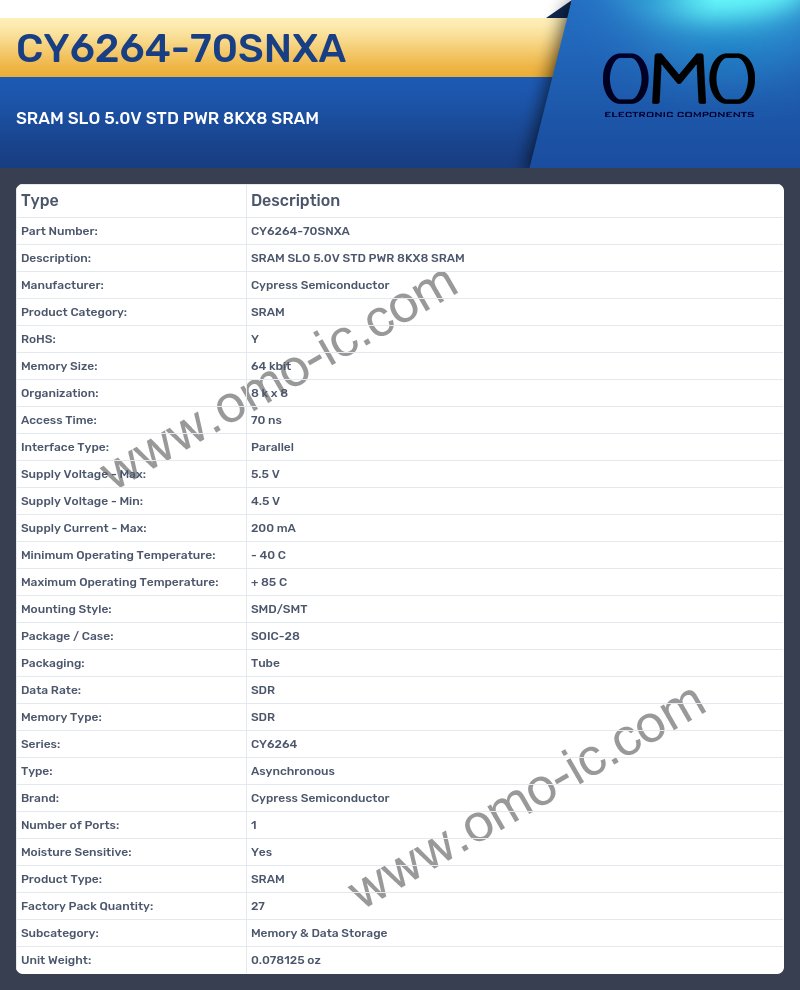 CY6264-70SNXA