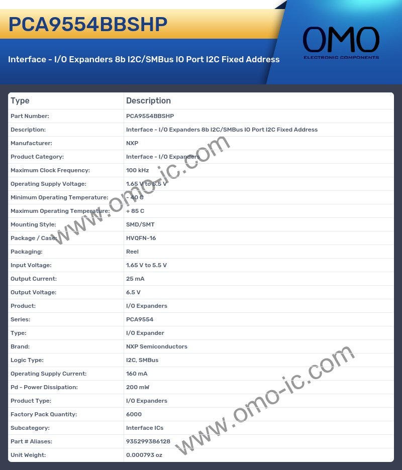 PCA9554BBSHP