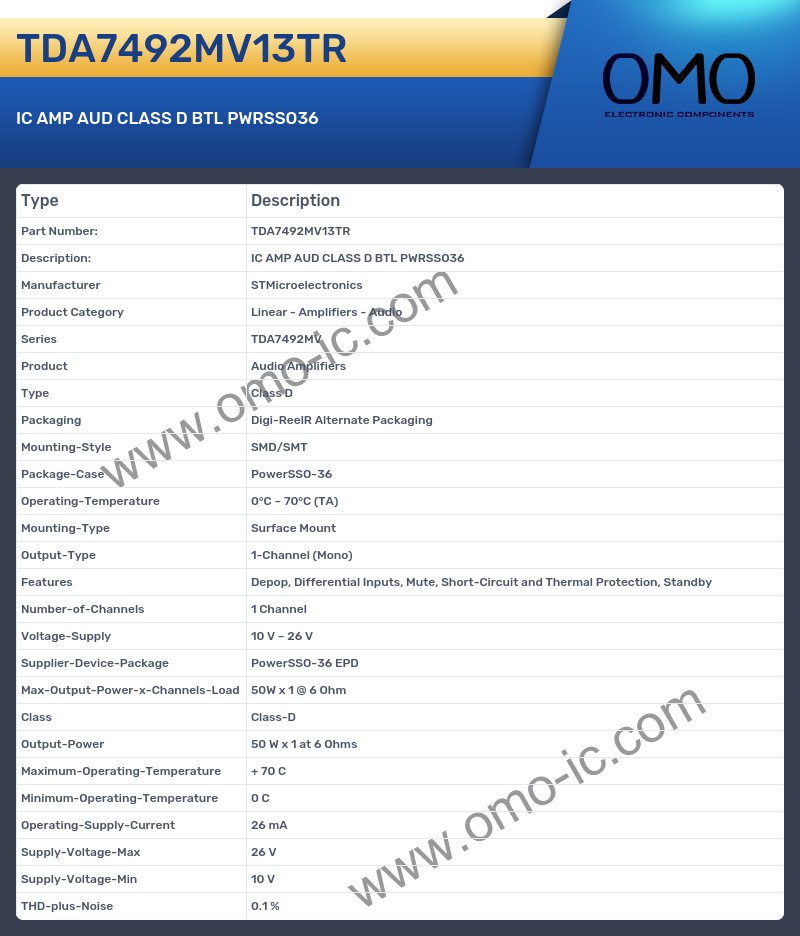 TDA7492MV13TR