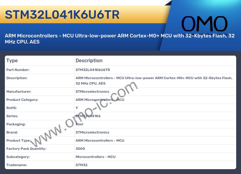 STM32L041K6U6TR