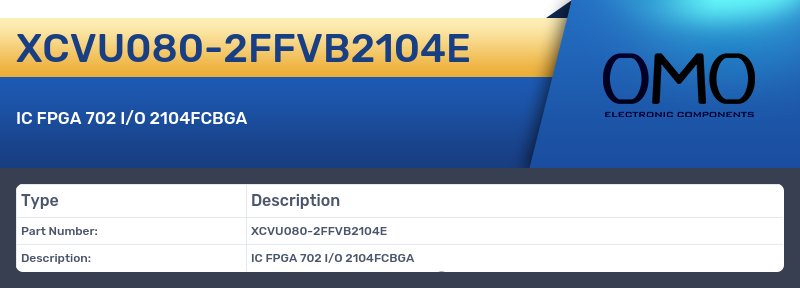 XCVU080-2FFVB2104E