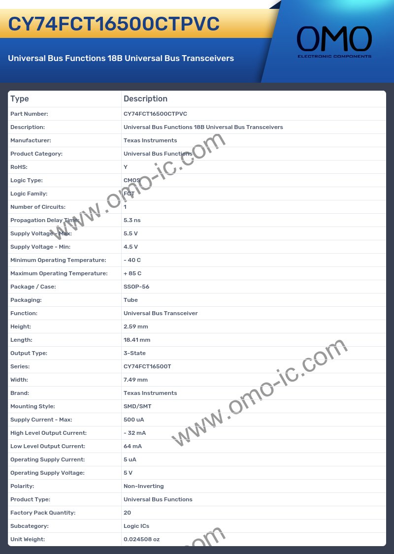 CY74FCT16500CTPVC