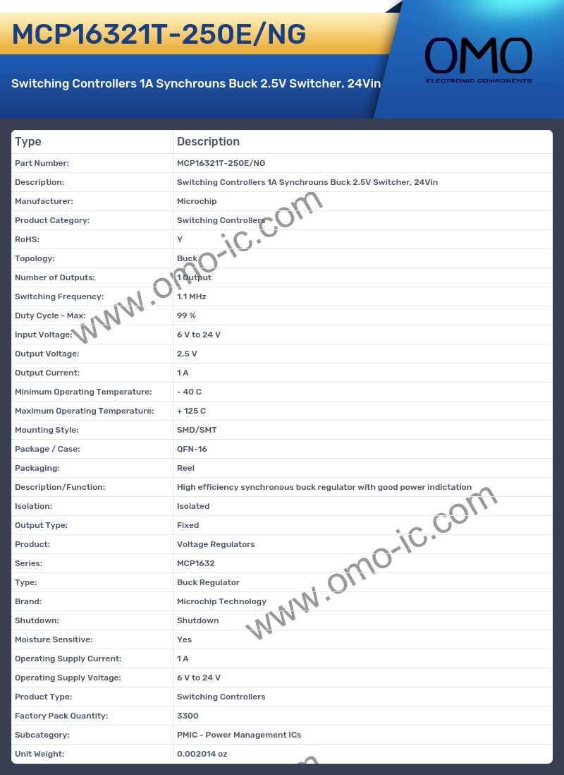 MCP16321T-250E/NG