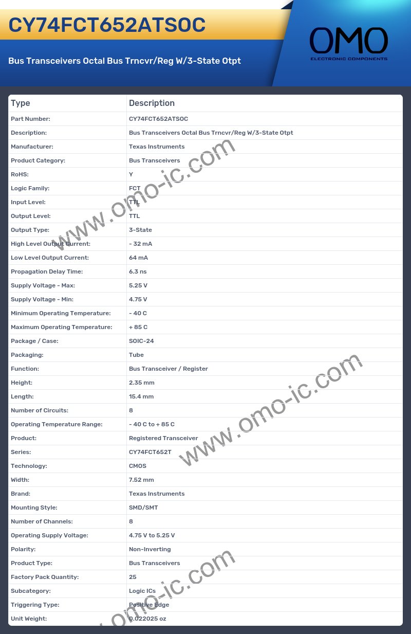CY74FCT652ATSOC