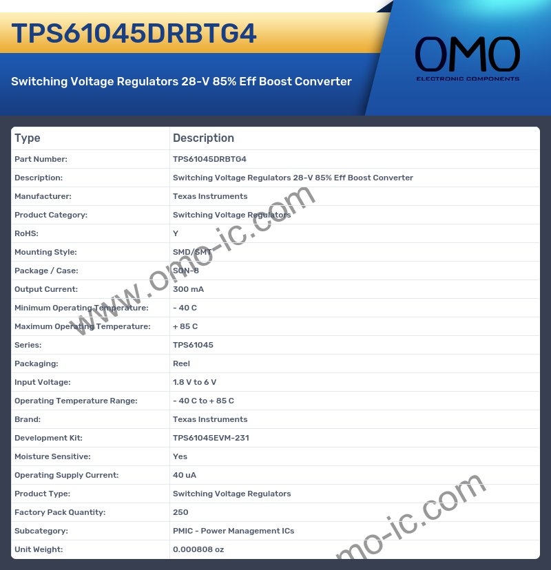 TPS61045DRBTG4