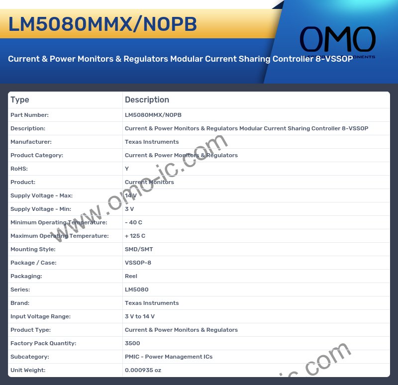 LM5080MMX/NOPB