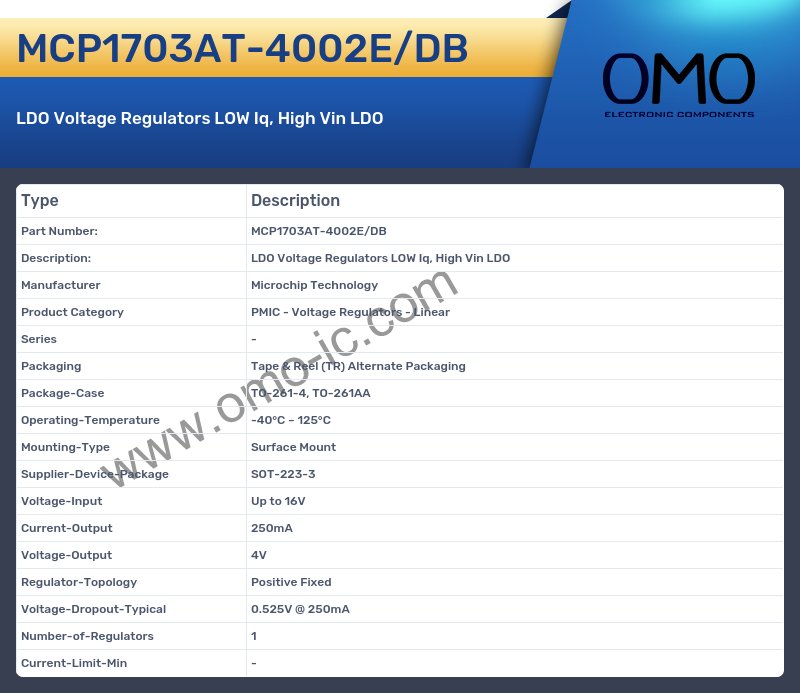 MCP1703AT-4002E/DB