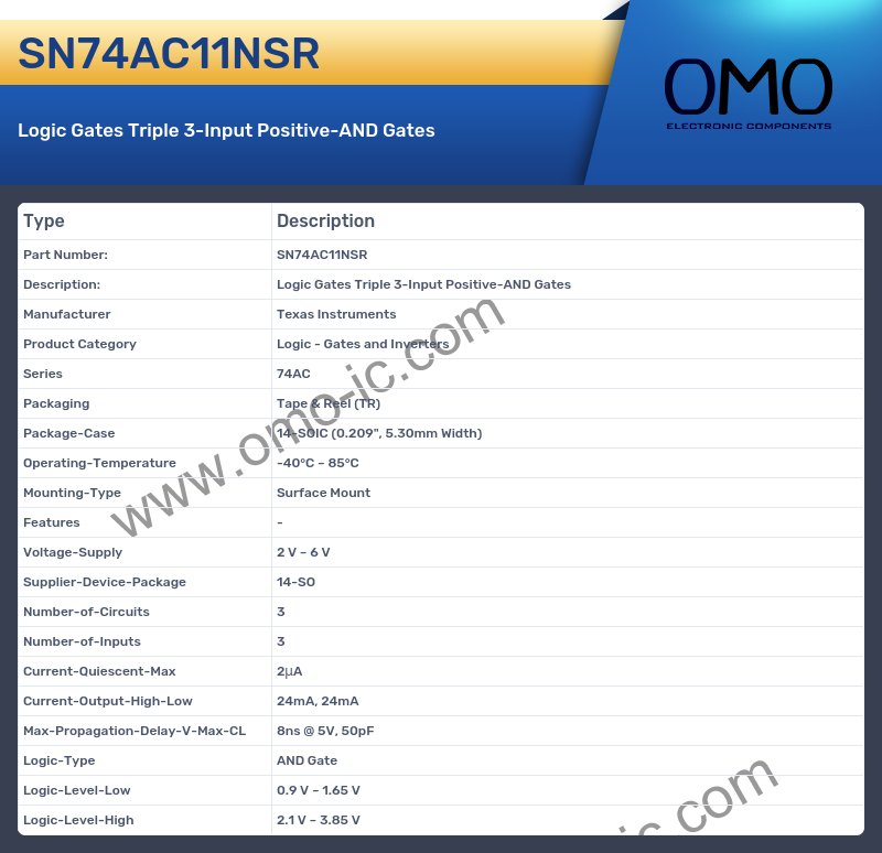 SN74AC11NSR