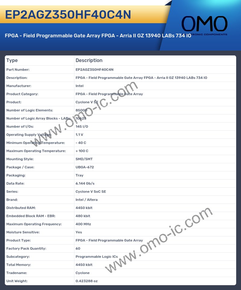 EP2AGZ350HF40C4N