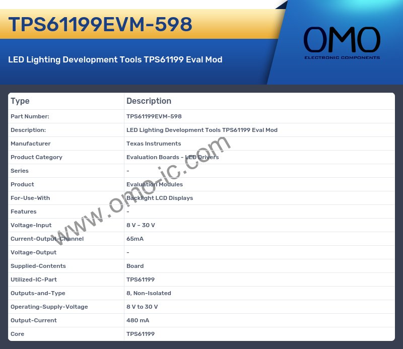 TPS61199EVM-598