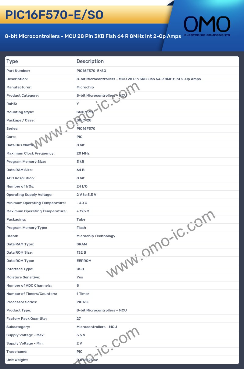PIC16F570-E/SO