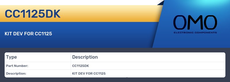 CC1125DK