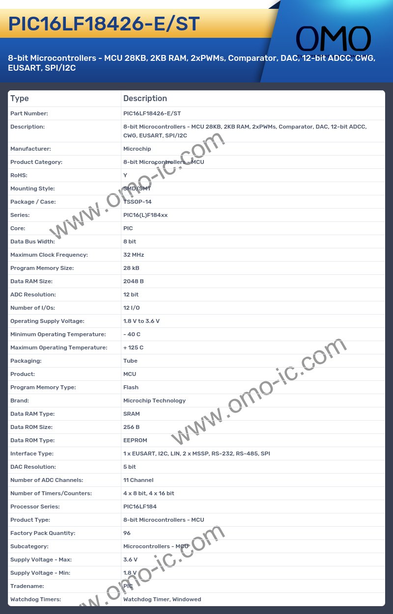 PIC16LF18426-E/ST
