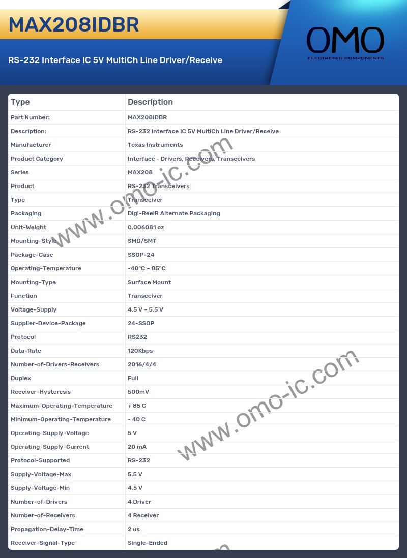 MAX208IDBR