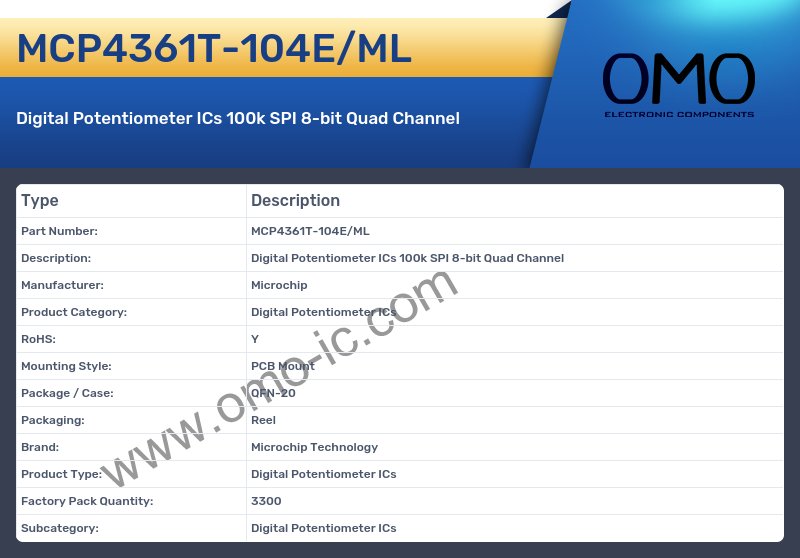 MCP4361T-104E/ML