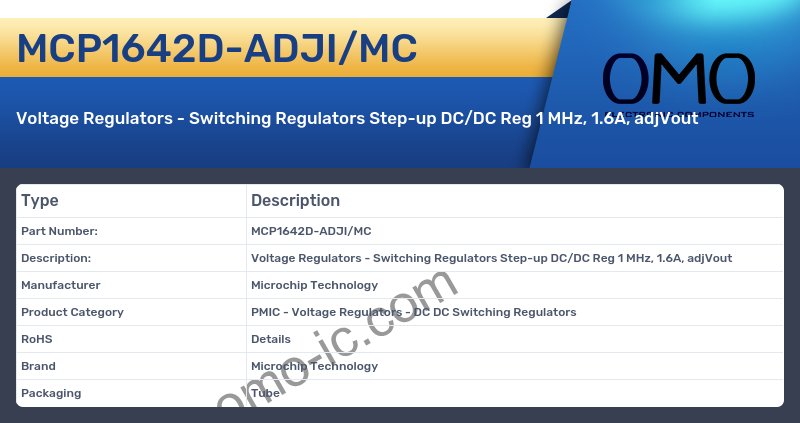 MCP1642D-ADJI/MC