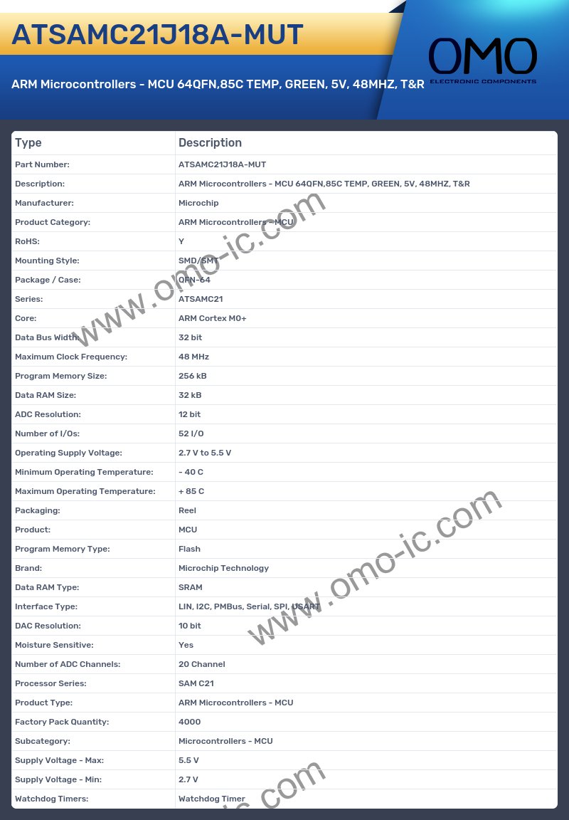 ATSAMC21J18A-MUT