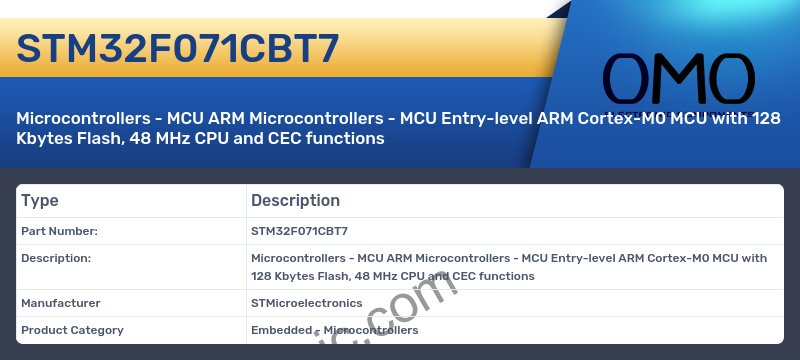 STM32F071CBT7
