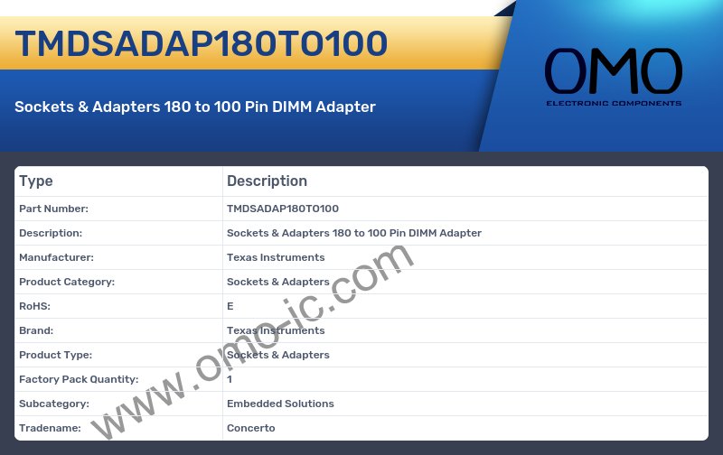 TMDSADAP180TO100