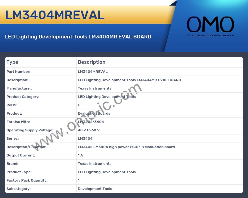 LM3404MREVAL