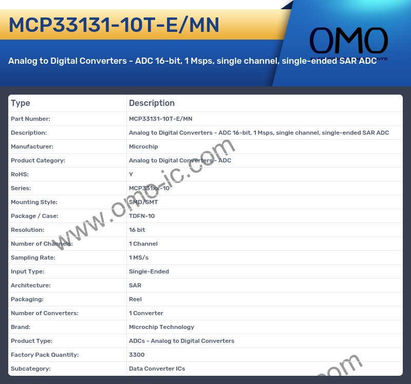 MCP33131-10T-E/MN