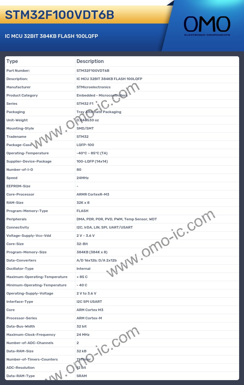 STM32F100VDT6B