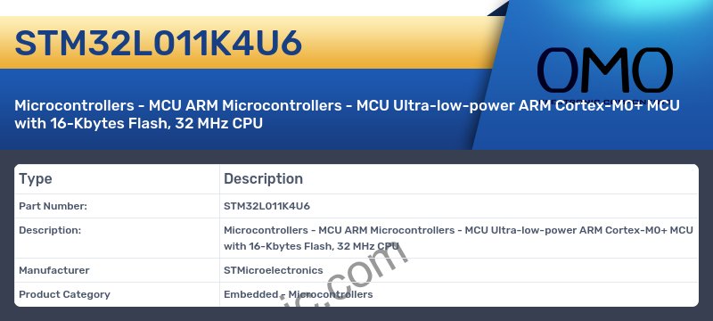 STM32L011K4U6