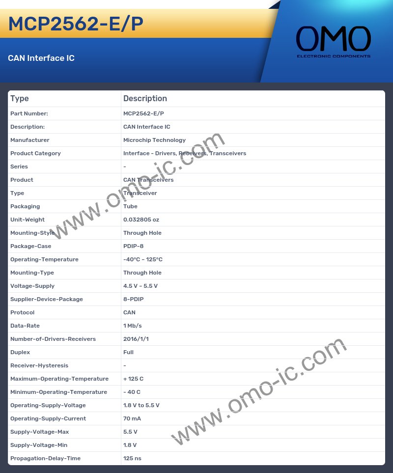 MCP2562-E/P