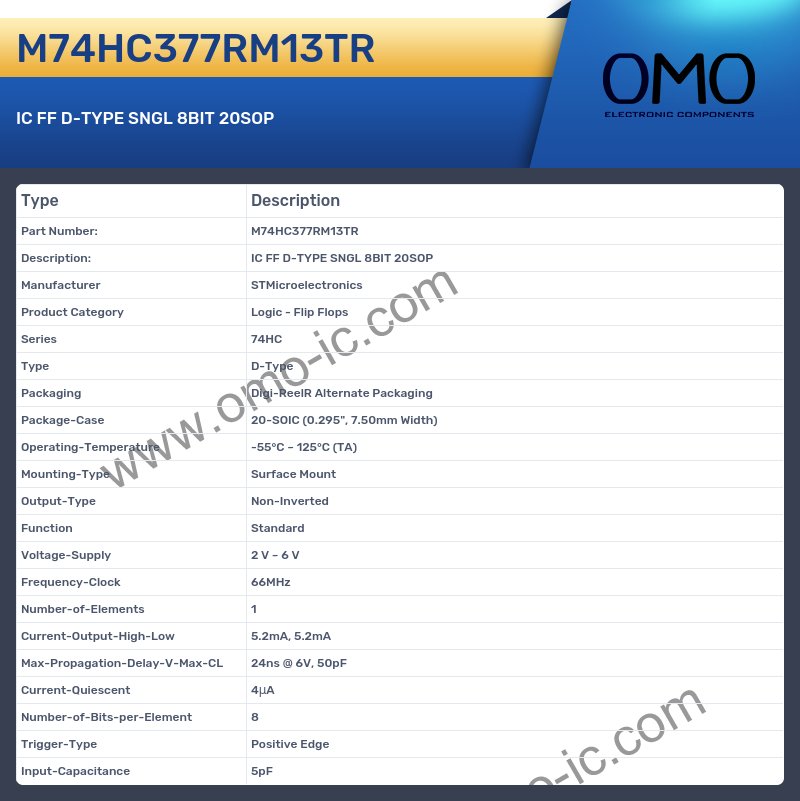 M74HC377RM13TR