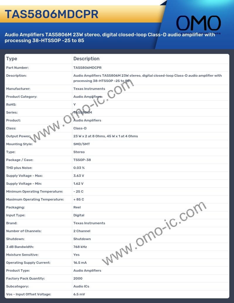 TAS5806MDCPR